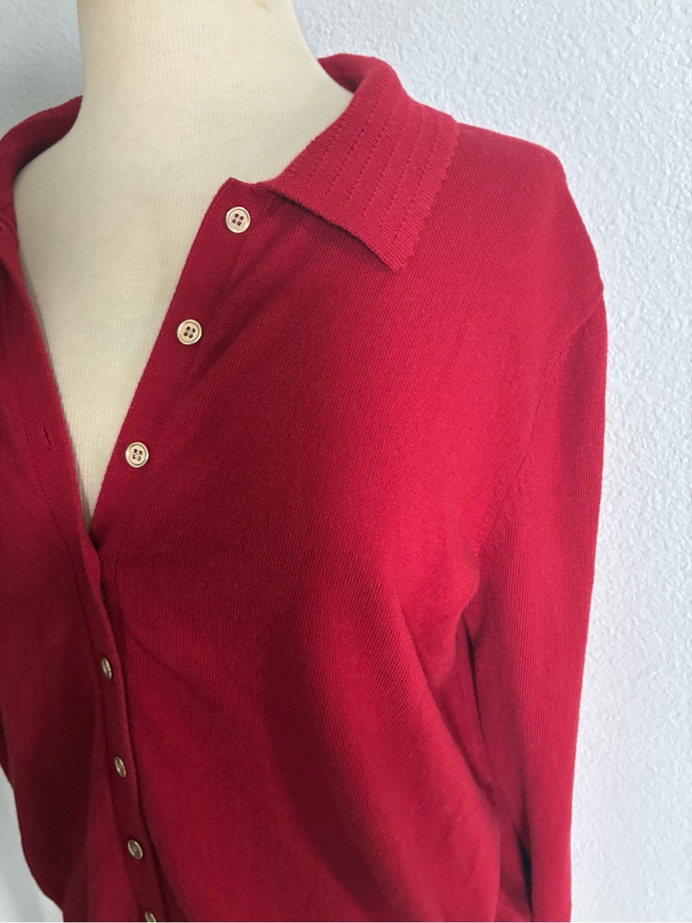 Boden red cardigan - Picture 4 of 8